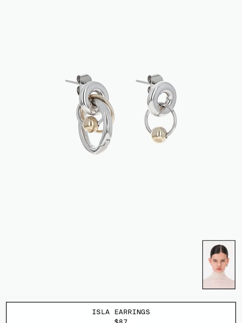 Justine Clenquet Isa Earrings